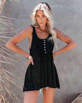 Wonderful Day Relaxed Knit Tunic - Faded Black